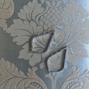 Kendra Scott Silvertone Earrings